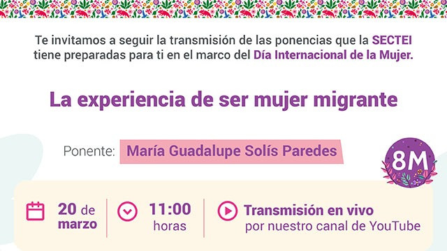 20 de marzo, ponente  María Guadalupe Solis Paredes