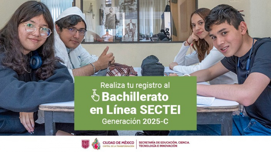 Registro Bachillerato en Línea SECTEI, Generación 2025-C