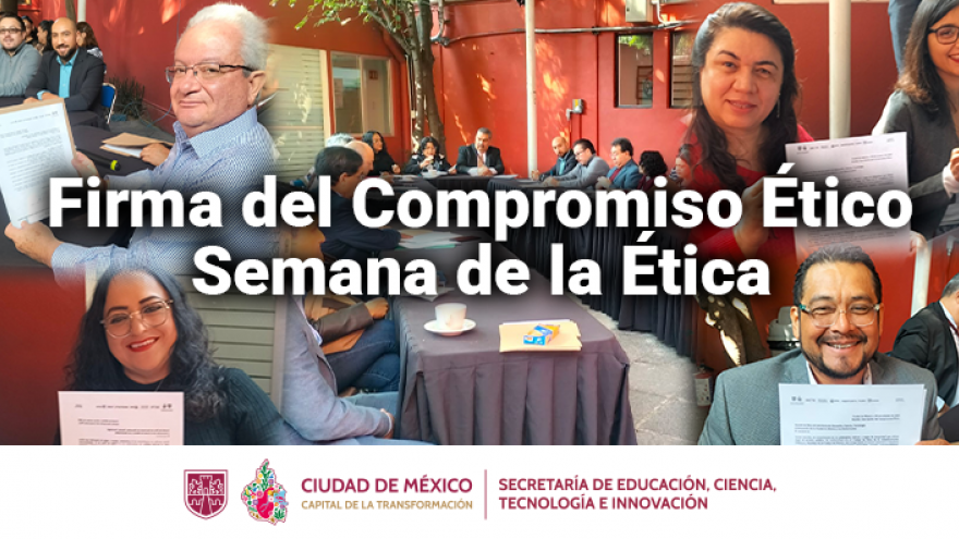 SECTEI se compromete con los principios éticos del servicio público