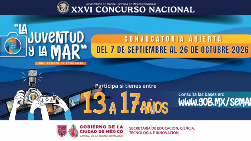 Convocatoria XXVI Concurso Nacional "La Juventud y el Mar"